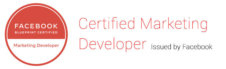 Stekli smo novi Facebook Certified Marketing Developer certifikat! 